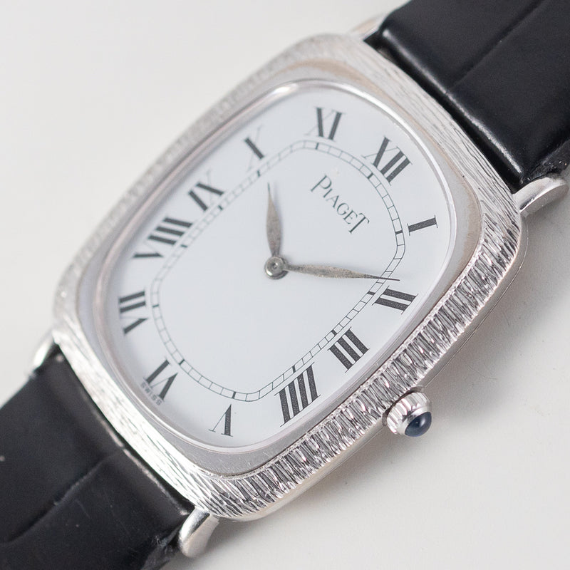 PIAGET Ref.9251 Bark Finish 18K White Gold