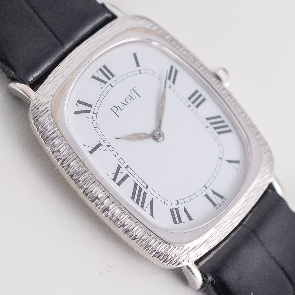 PIAGET Ref.9251 Bark Finish 18K White Gold – TIMEANAGRAM