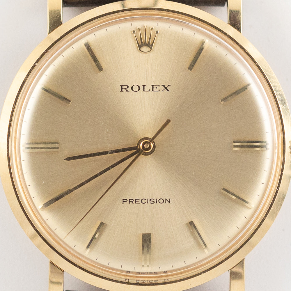 ROLEX PRECISION Ref.3410 18K Yellow Gold – TIMEANAGRAM