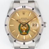 ROLEX OYSTER PERPETUAL DATE Ref.15010 UAE Armed Forces Gold Dial