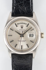 ROLEX DAY-DATE Ref.1803 18K White Gold NO lum