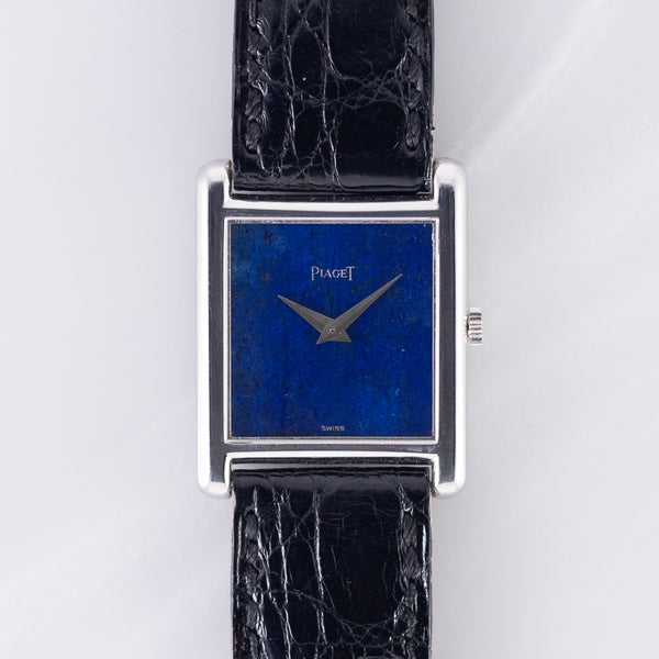 PIAGET REF.90802 Tank Lapis Lazuli – TIMEANAGRAM