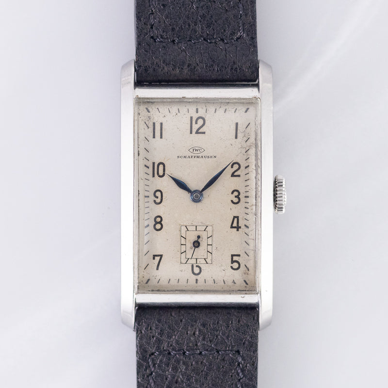 IWC Rectangle Cal.87 Cats Eye Logo