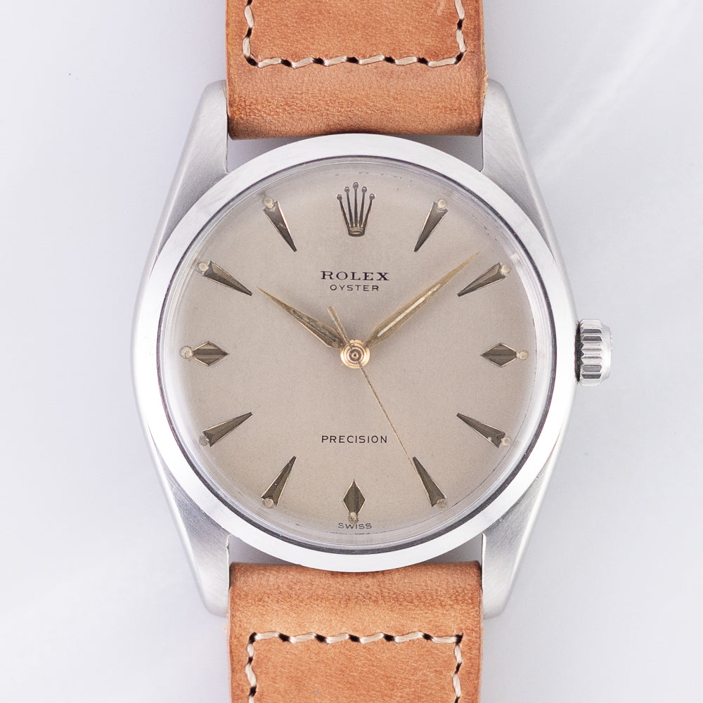ROLEX BIG OYSTER Ref.6424 Debossed Long Coronet