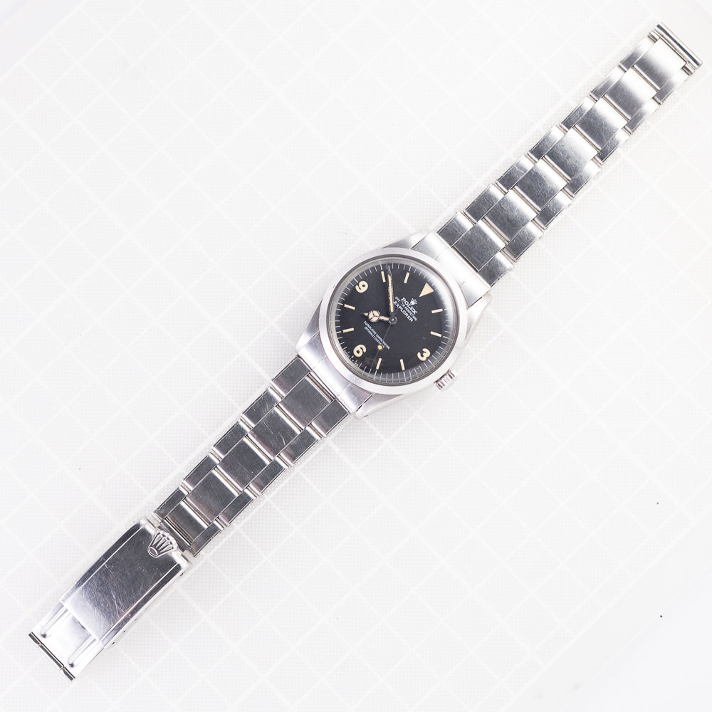 ROLEX EXPLORER Ref.1016 MK1 Fat Font Frog Leg