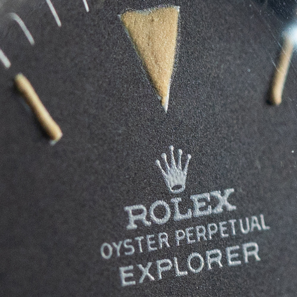 ROLEX EXPLORER Ref.1016 MK1 Fat Font Frog Leg
