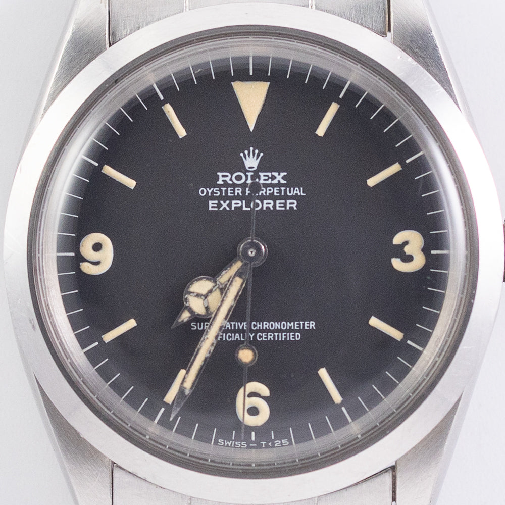 ROLEX EXPLORER Ref.1016 MK1 Fat Font Frog Leg