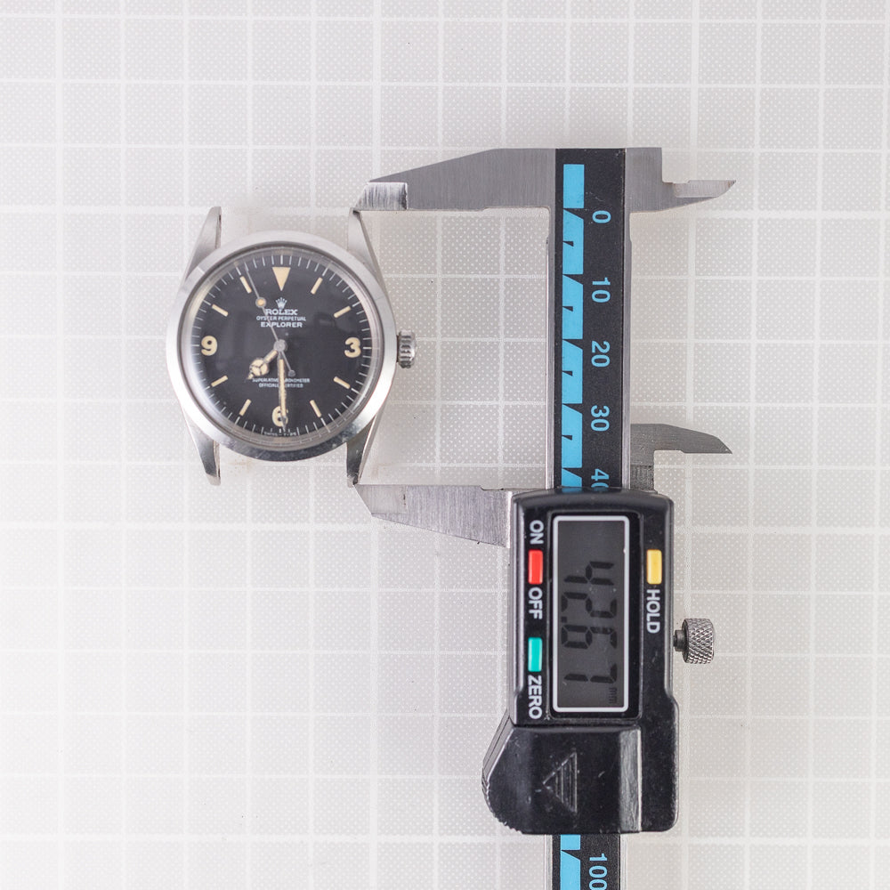 ROLEX EXPLORER Ref.1016 MK1 Fat Font Frog Leg