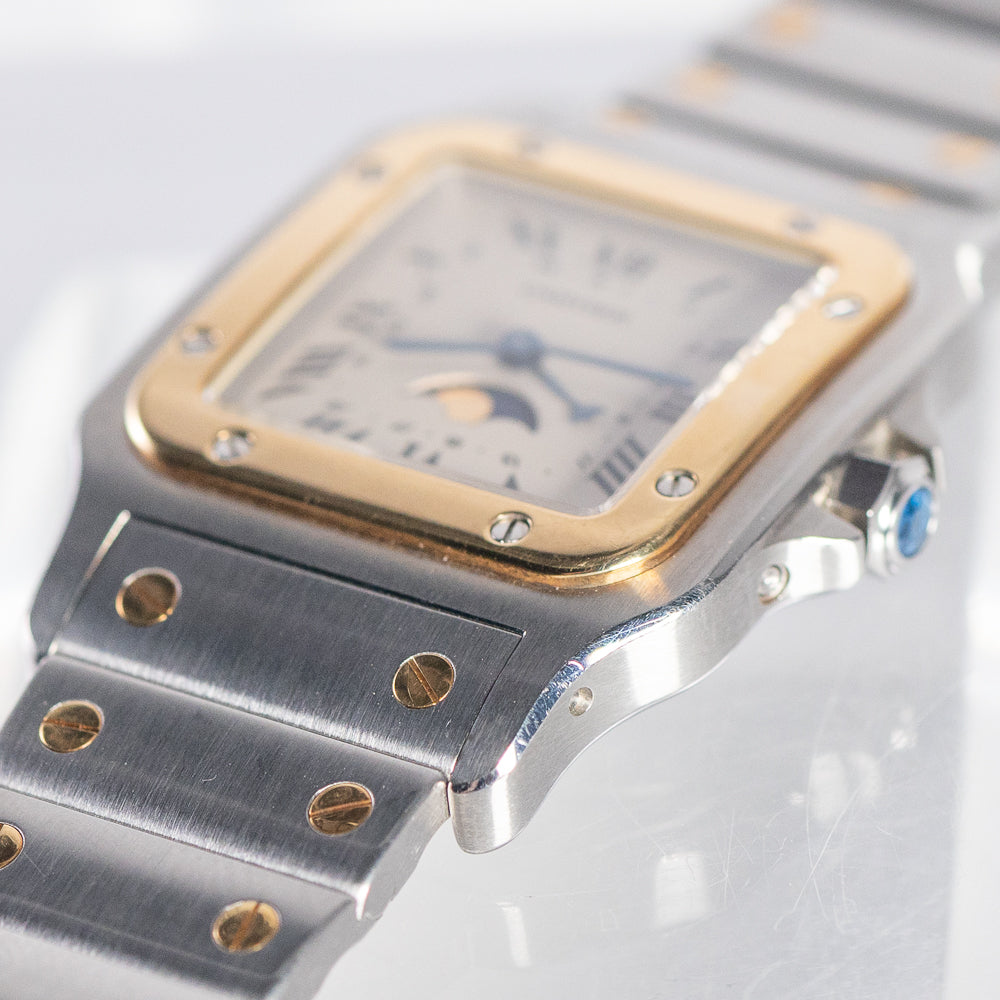 CARTIER LM Santos Galbee Moonphase Ref.119901 BOX