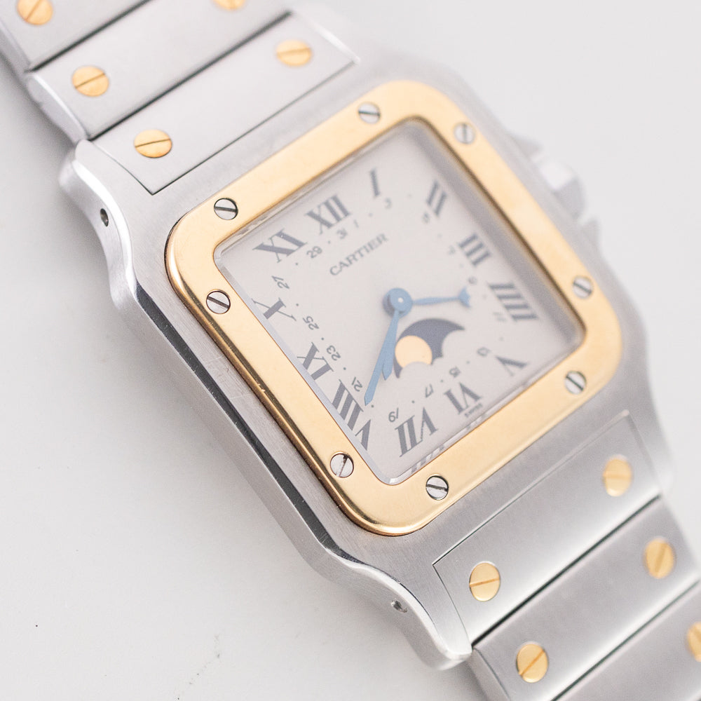 Mr.11ページ CARTIER LM Santos Galbee Moonphase Ref.119901 BOX – TIMEANAGRAM