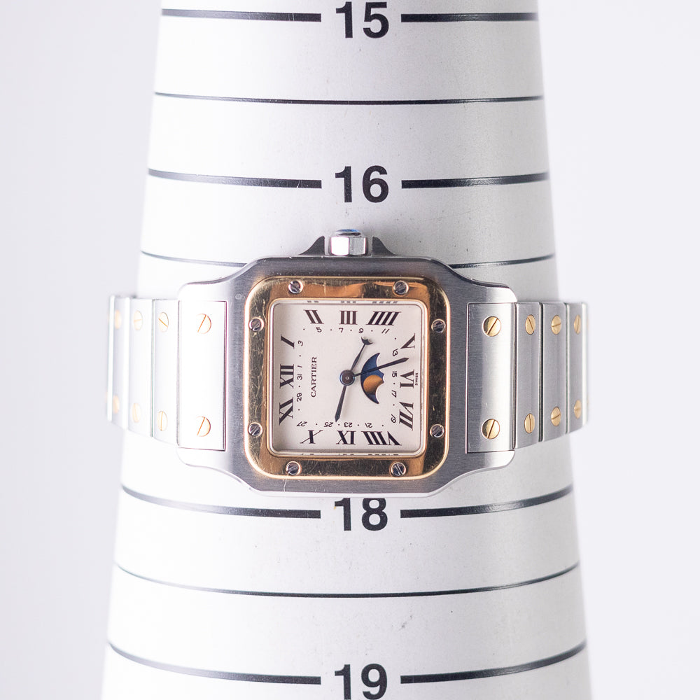 CARTIER LM Santos Galbee Moonphase Ref.119901 BOX
