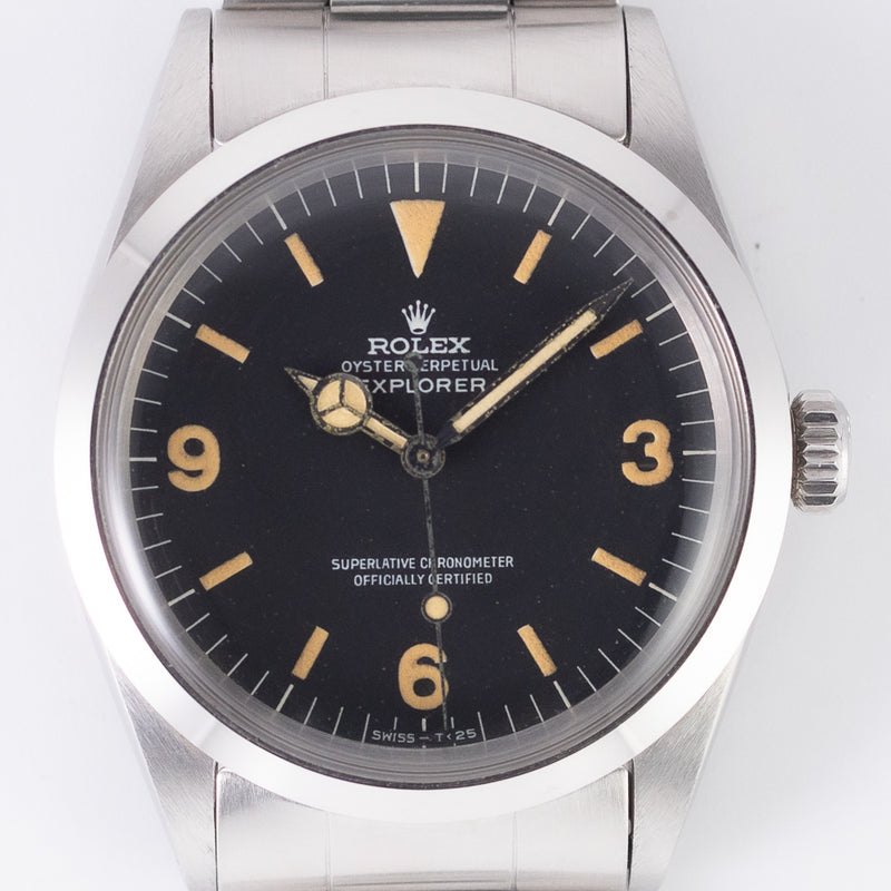 ROLEX EXPLORER Ref.1016 matte dial MK1 NOS w.BOX – TIMEANAGRAM