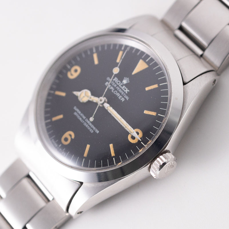 ROLEX EXPLORER Ref.1016 matte dial MK1 NOS w.BOX – TIMEANAGRAM