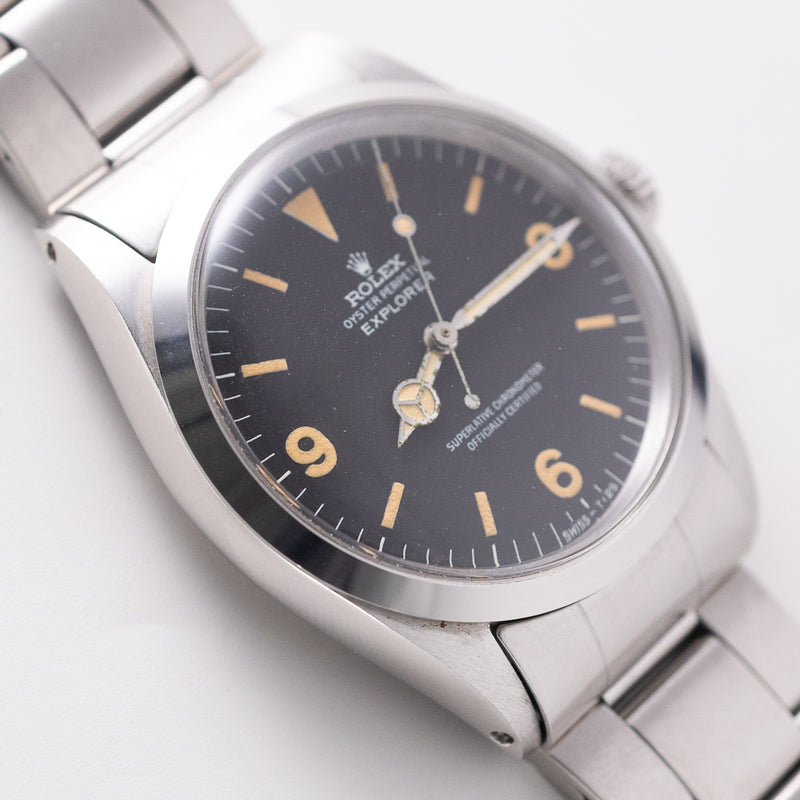 ROLEX EXPLORER Ref.1016 matte dial MK1 NOS w.BOX – TIMEANAGRAM