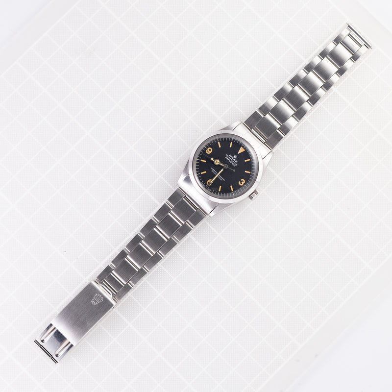 もり ROLEX EXPLORER Ref.1016 matte dial MK1 NOS w.BOX – TIMEANAGRAM