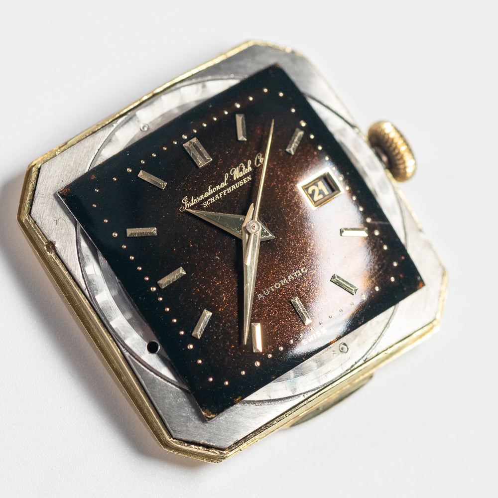 IWC Cioccolatone Automatic Black Gilt Dial