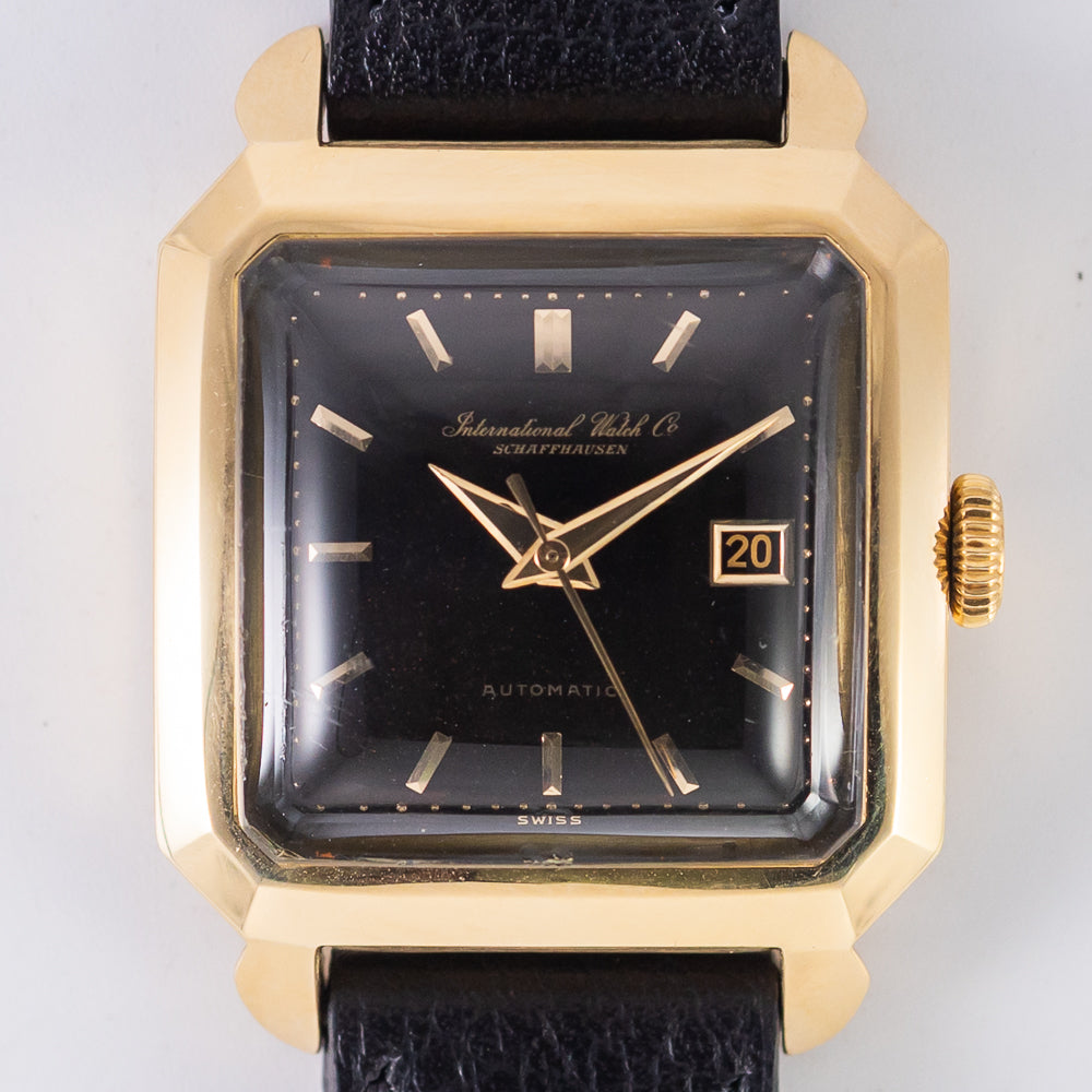 IWC Cioccolatone Automatic Black Gilt Dial – TIMEANAGRAM