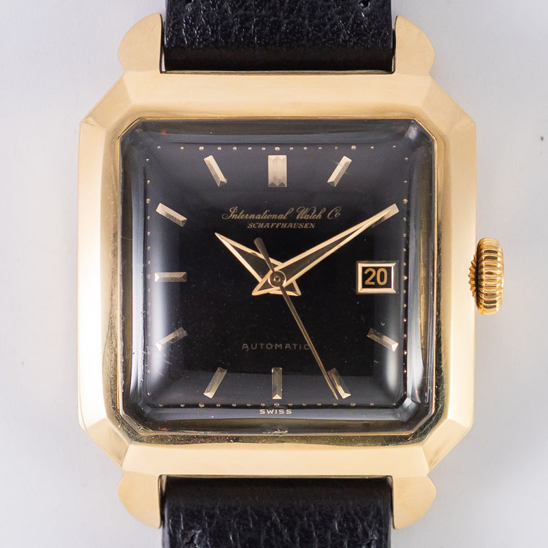 IWC Cioccolatone Automatic Black Gilt Dial – TIMEANAGRAM