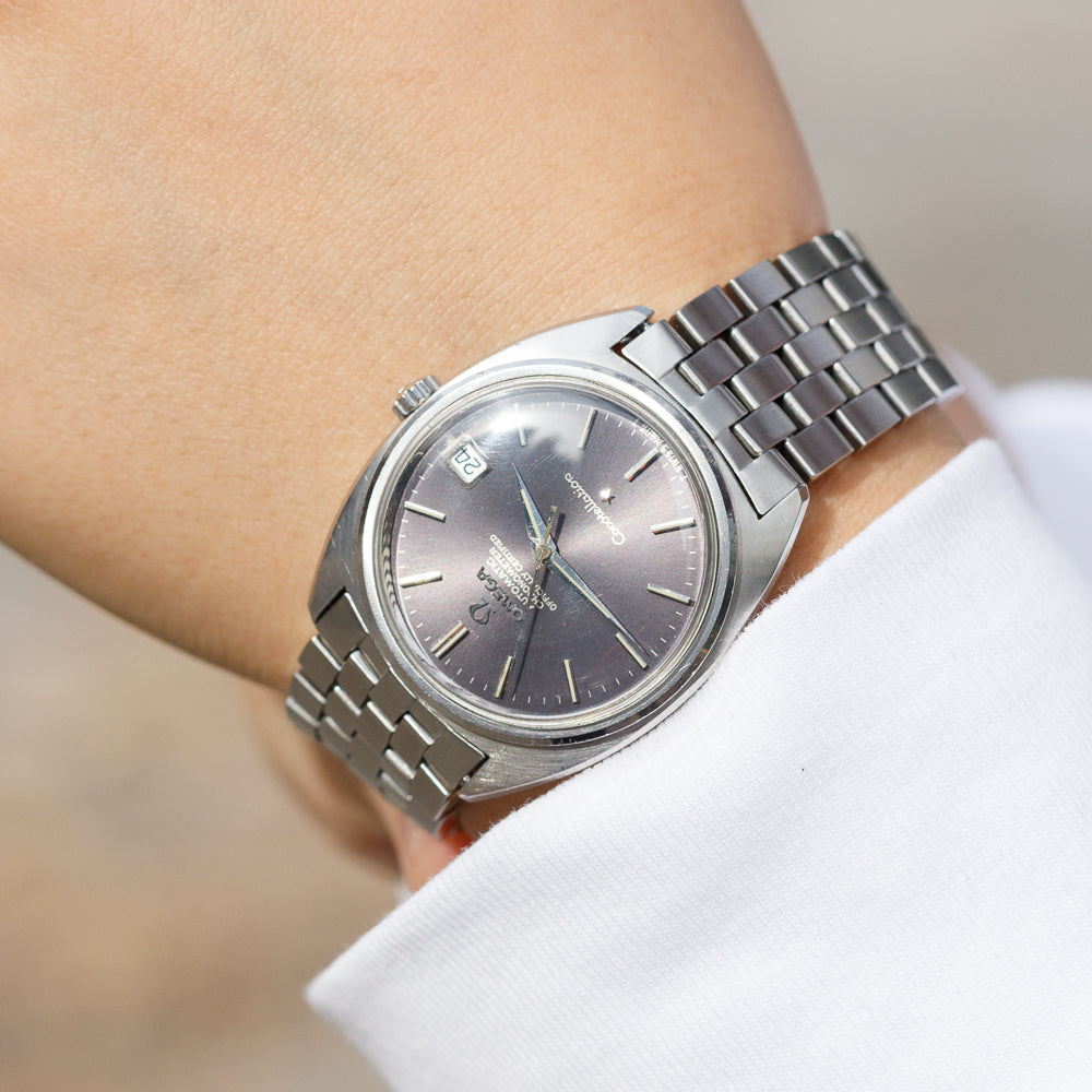 専用のため購入不可 OMEGA Constellation Blue Grey Gilt Dial Ref.168.017 – TIMEANAGRAM