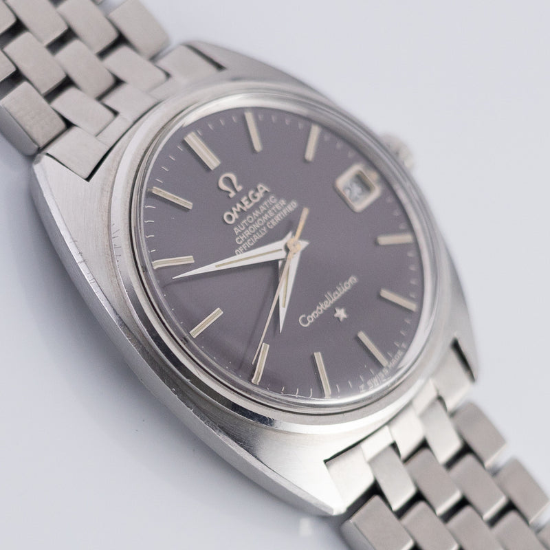 OMEGA Constellation Blue Grey Gilt Dial Ref.168.017 – TIMEANAGRAM