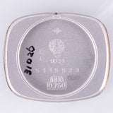 OMEGA DE VILLE tiger eye stone Ref.1031 18K White Gold