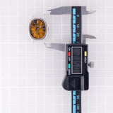 OMEGA DE VILLE tiger eye stone Ref.1031 18K White Gold