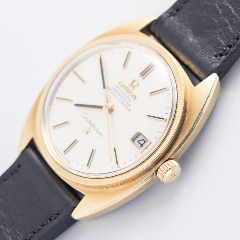 OMEGA Constellation 自動巻　ムーブメント（ジャンク） オメガ/コンステレーションデイデイト/モザイクシルバーダイヤル/C