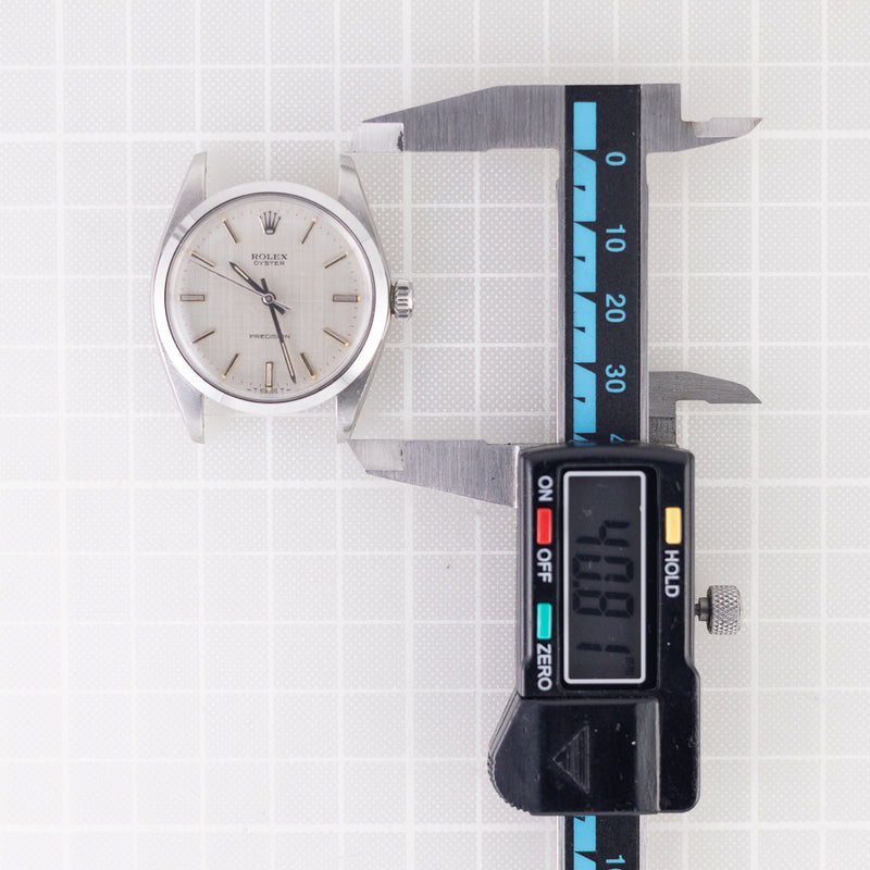 ROLEX OYSTER Linen Dial Ref.6426 w.BOX