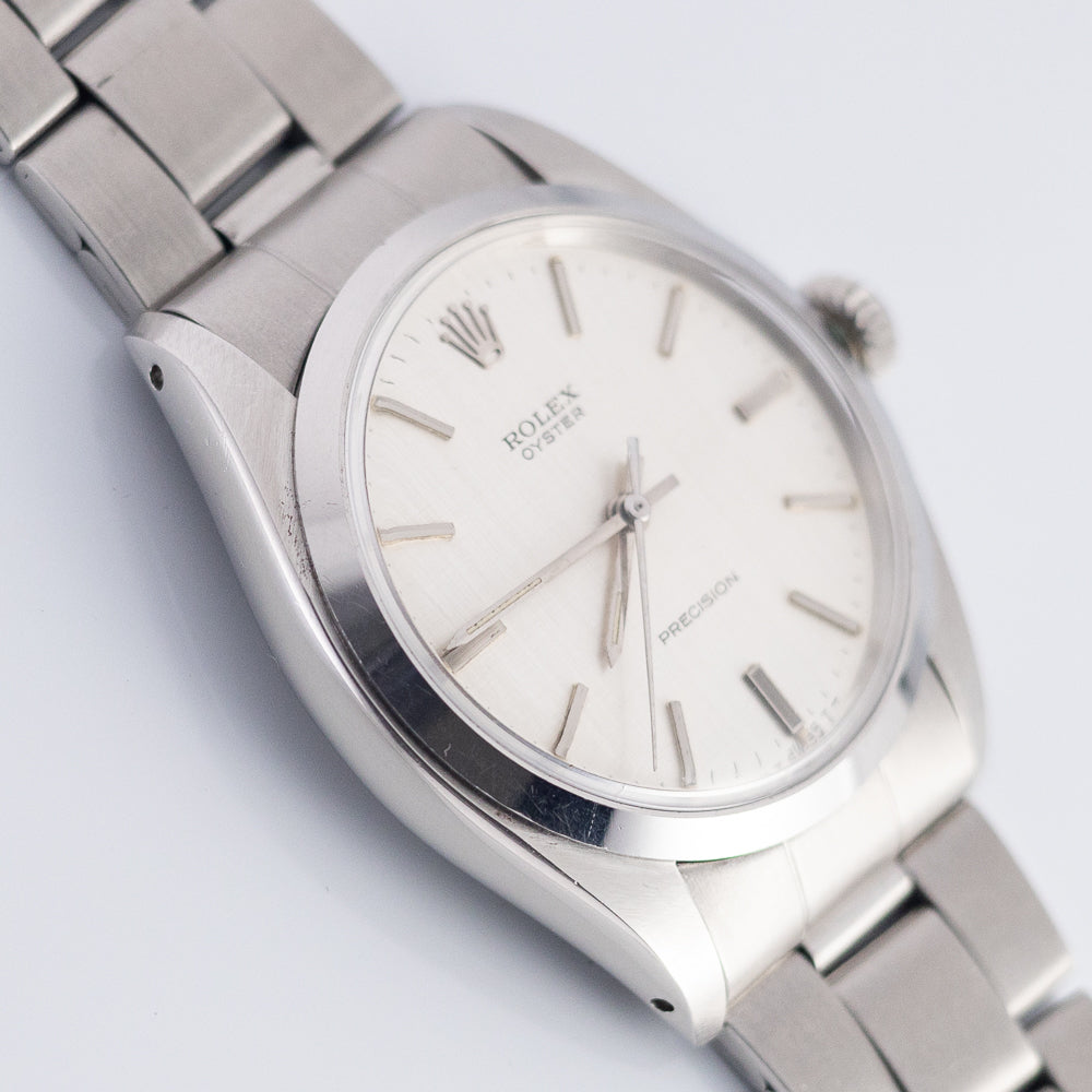 ROLEX OYSTER Linen Dial Ref.6426 w.BOX