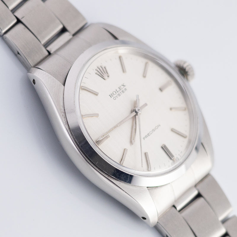 ROLEX OYSTER Linen Dial Ref.6426 w.BOX