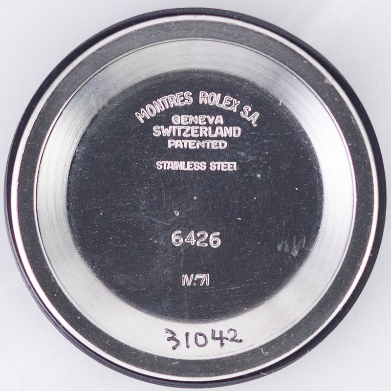 ROLEX OYSTER Linen Dial Ref.6426 w.BOX