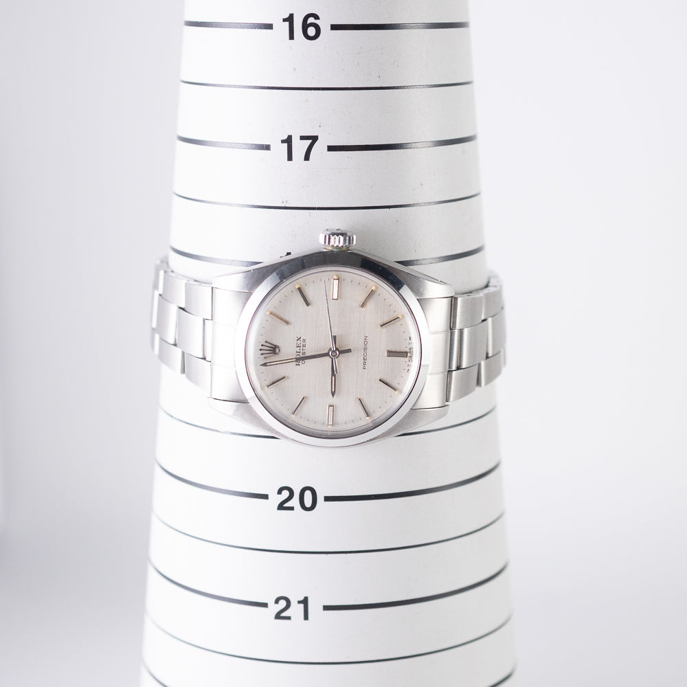 ROLEX OYSTER Linen Dial Ref.6426 w.BOX – TIMEANAGRAM
