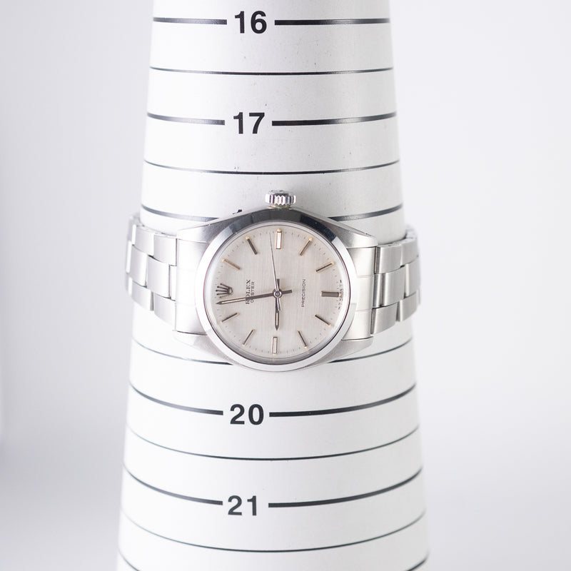ROLEX OYSTER Linen Dial Ref.6426 w.BOX