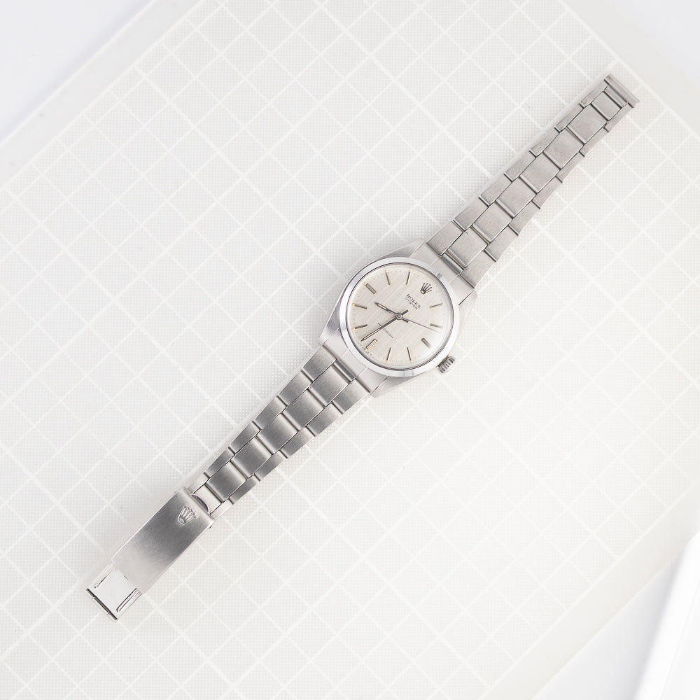 ROLEX OYSTER Linen Dial Ref.6426 w.BOX – TIMEANAGRAM
