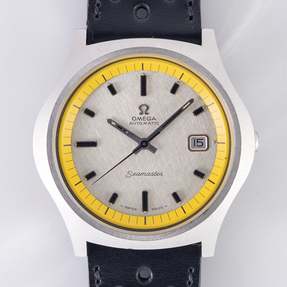 OMEGA Seamaster Ref.166.066 Big Yellow Linen Dial　