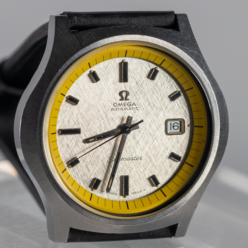 OMEGA Seamaster Ref.166.066 Big Yellow Linen Dial　