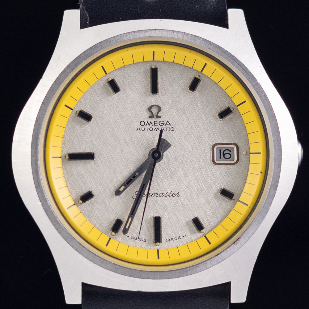 OMEGA Seamaster Ref.166.066 Big Yellow Linen Dial　