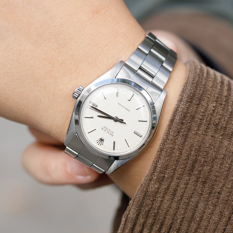 ROLEX OYSTER Ref.6426 Linen No Luminous – TIMEANAGRAM
