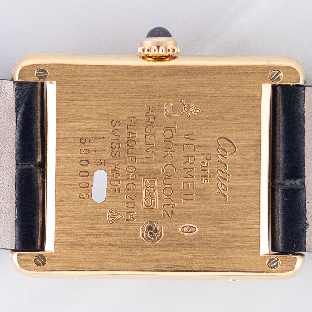 CARTIER LM MUST DE TANK REF.590005