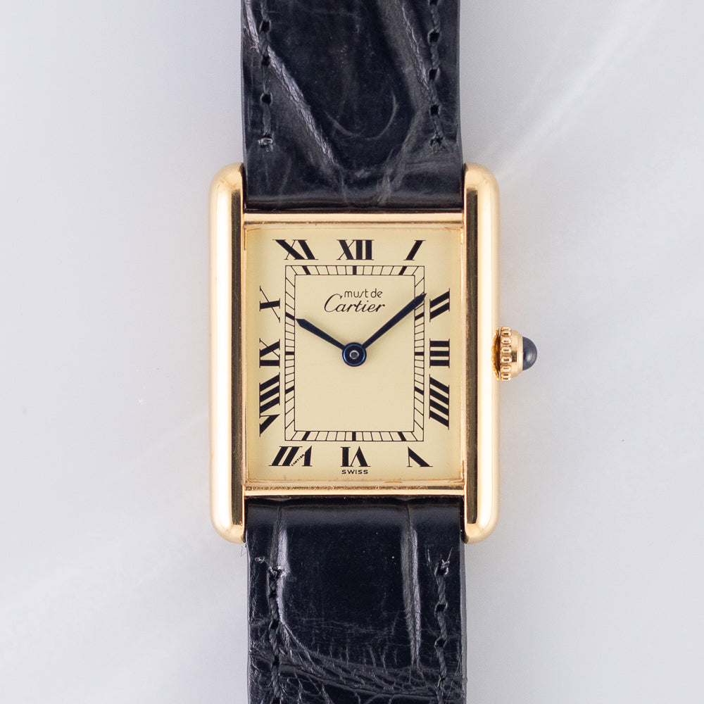 CARTIER LM MUST DE TANK REF.590005