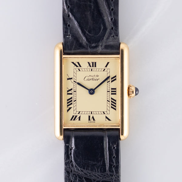 CARTIER LM MUST DE TANK REF.590005