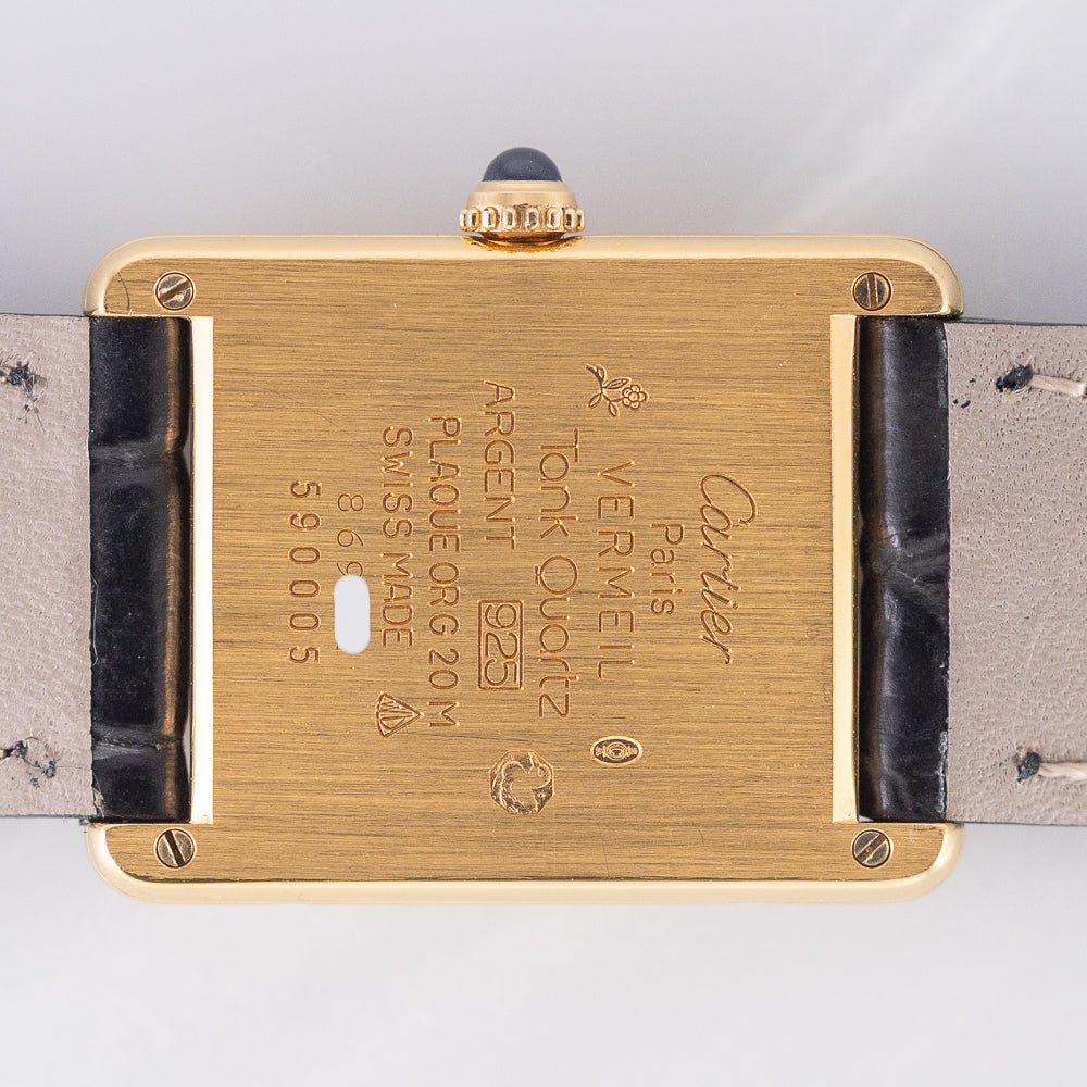 CARTIER LM MUST DE TANK REF.590005