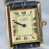 CARTIER LM MUST DE TANK REF.590005