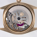 ROLEX DATEJUST Big Coronet Black Gilt Dial 14KYG Ref.1601