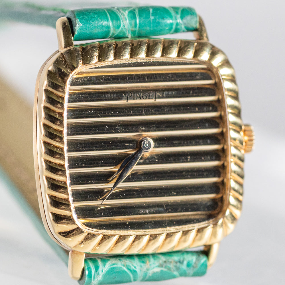 PIAGET Ref.9907 Ribbed Case & Dial – TIMEANAGRAM