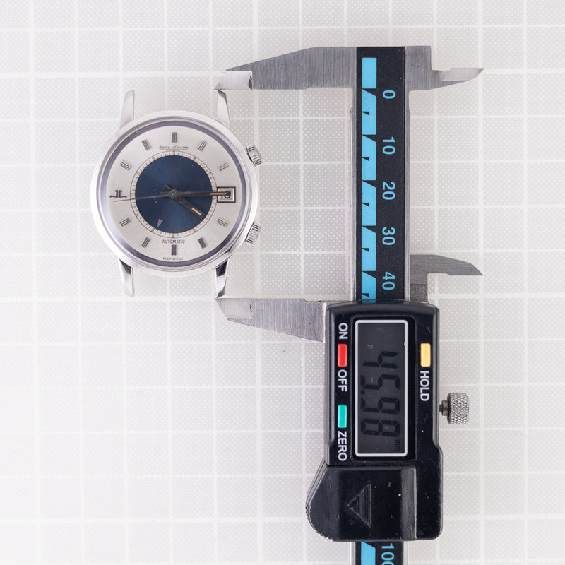 JAEGER LECOULTRE MEMOBOX Blue tuxedo Dial Ref.875.42