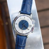 JAEGER LECOULTRE MEMOBOX Blue tuxedo Dial Ref.875.42