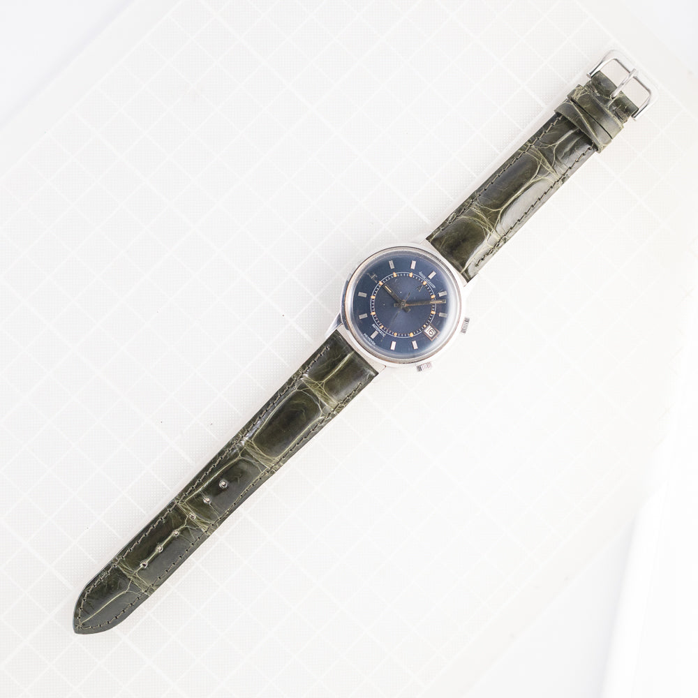 JAEGER LECOULTRE MEMOBOX Blue Dial Ref.875.42 – TIMEANAGRAM