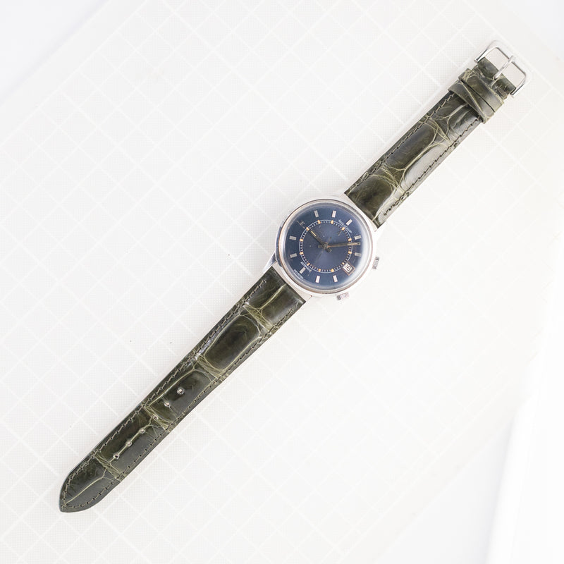 JAEGER LECOULTRE MEMOBOX Blue Dial Ref.875.42