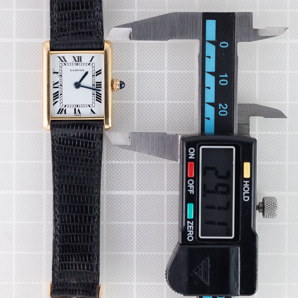 CARTIER LM Tank Louis Cartier Extra Flat Cal.P838 by JLC